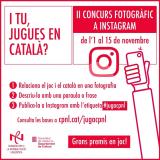El II Concurs fotogràfic “I tu, jugues en català?” premia l’originalitat