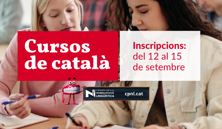 Cursos De Català — Inscripcions: Del 12 Al 15 De Setembre De 2023 ...